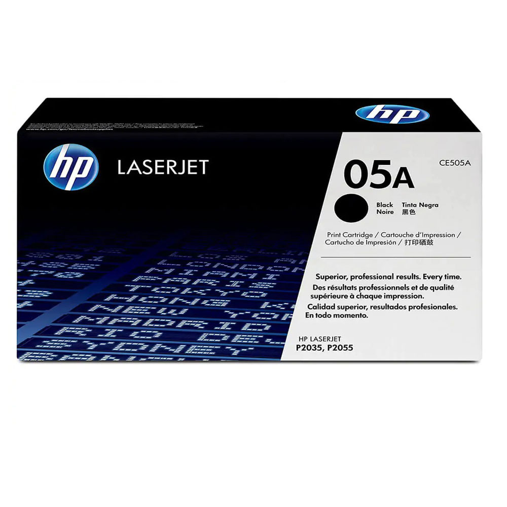 hp-05a کارتریج تونر مشکی اچ پی 05A - تصویر 1